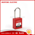 P38SD4 Colored Reinforced Nylon Safety Padlock,Combination Padlock With Master Key